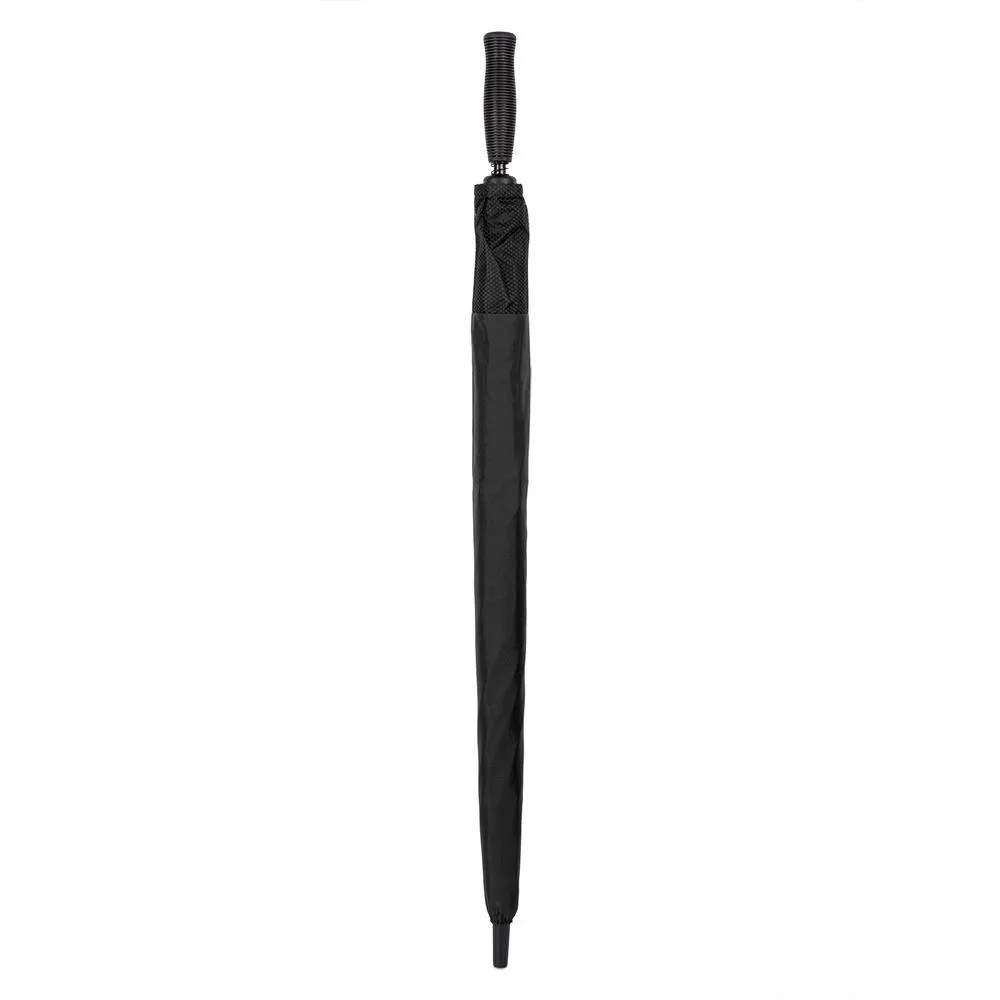 UPF50  Black WINDPRO Vented Manual Golf with mesh reinforcement