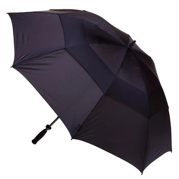 UPF50  Black WINDPRO Vented Manual Golf