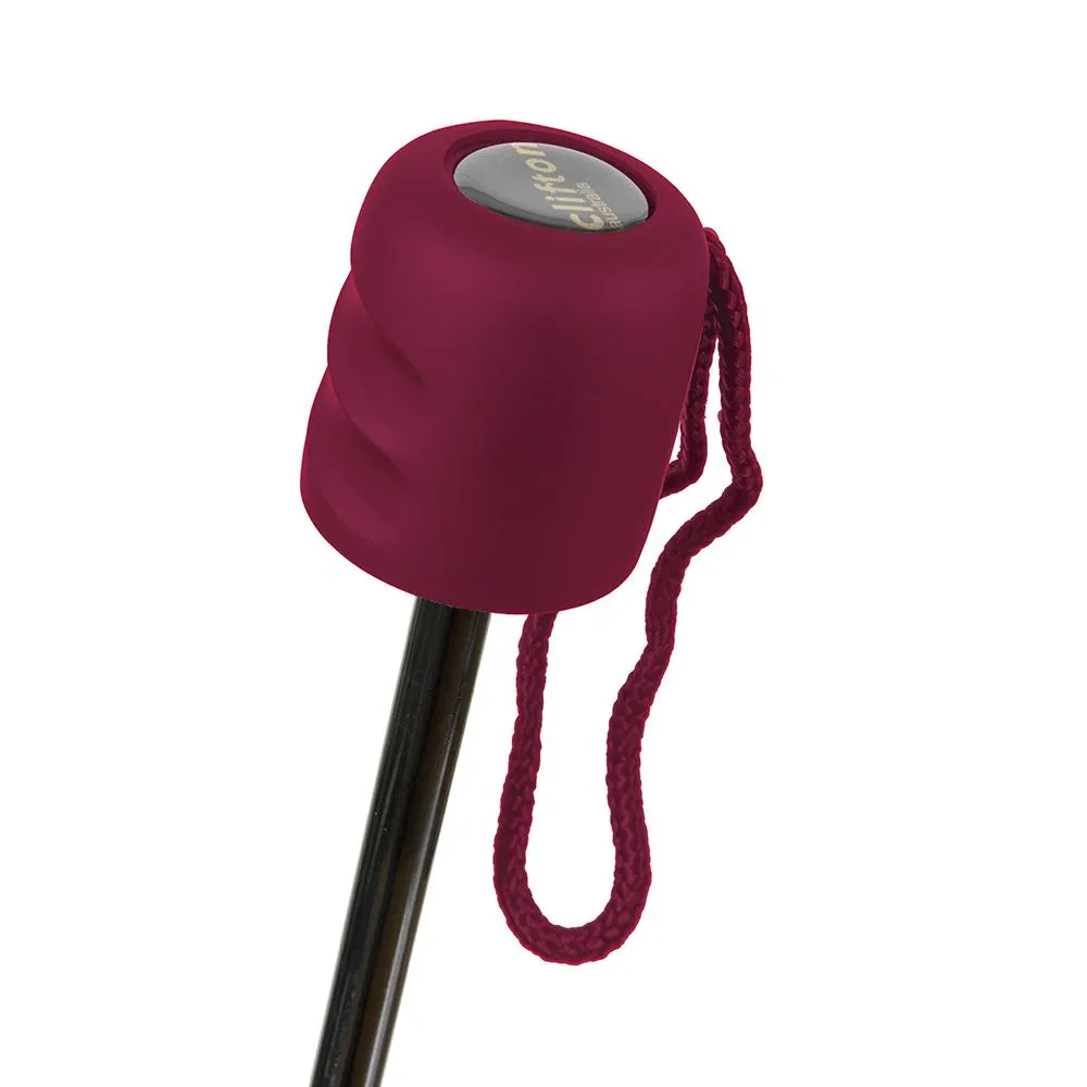 UPF50  Burgundy Red Windproof Mini Maxi