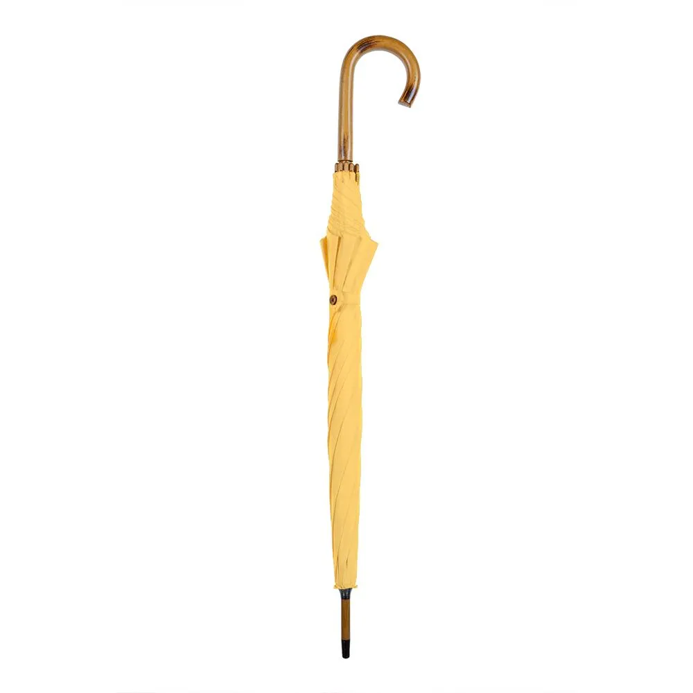 UPF50  Dark Yellow Wooden Classic Walking Length