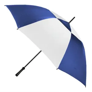 UPF50  Royal & White Monsoon Extra Large Size Golf with chord reinforcement