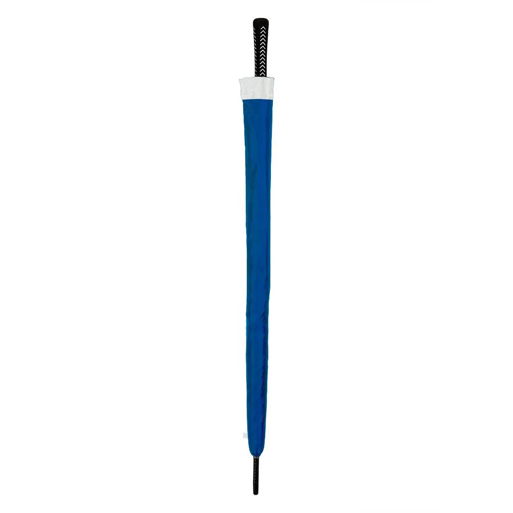 UPF50  Royal & White Monsoon Extra Large Size Golf with chord reinforcement