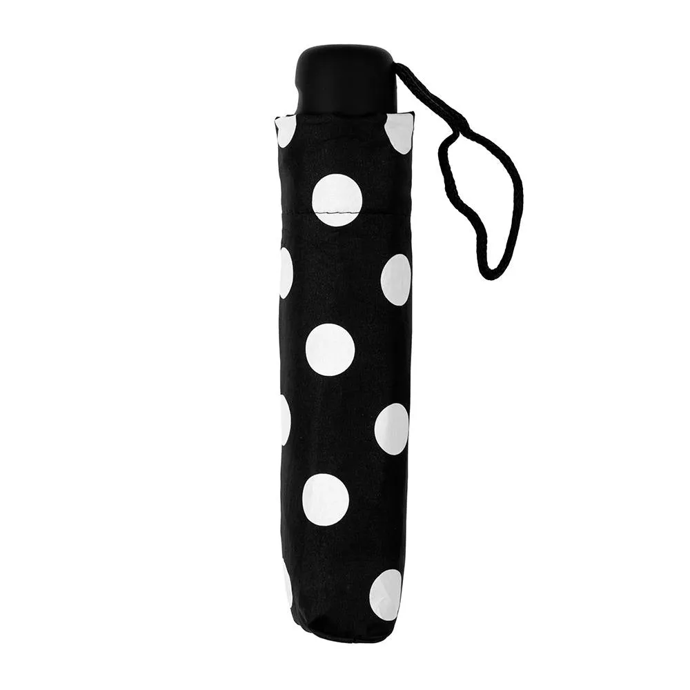 UPF50  Spots Print Windproof Mini Maxi