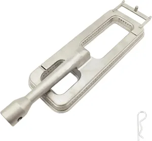 Upgraded Cast 304 Stainless Steel Grill Burner Compatible with Members Mark, Coyote, Grand Hall, Bakers&Chefs Grills, Replaces CISC, 29251, Fits Y0660, Y0101XC, Y0005XC, 608SB, Monarch, Regal, 1-Pack