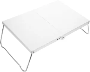 UPKOCH Collapsible Camping Picnic Table Aluminum Outdoor Lightweight Portable Dining