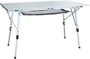 Uquip Variety L Aluminium Table for Camping or Garden - Height Adjustable - Large Size - 120 x 70cm
