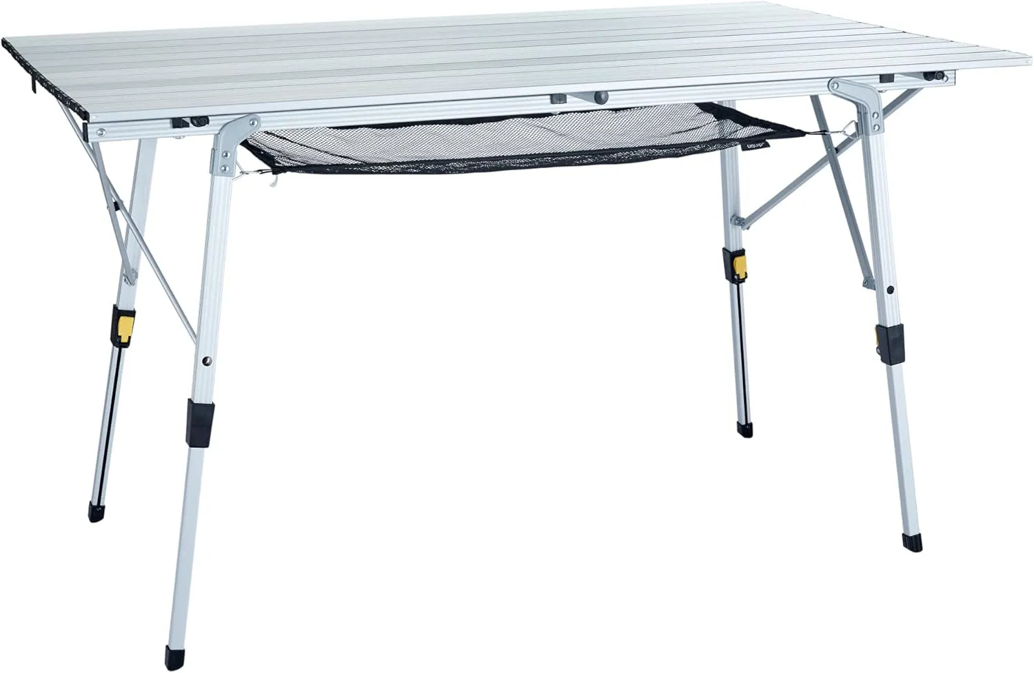 Uquip Variety L Aluminium Table for Camping or Garden - Height Adjustable - Large Size - 120 x 70cm