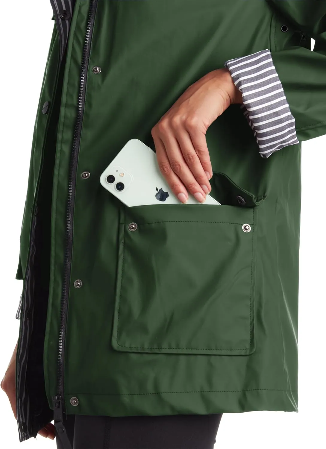 URBAN REPUBLIC Rain Jacket Women - Lightweight Waterproof Windbreaker for Women (S-3XL)
