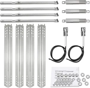 Utheer Grill Parts for Charbroil Performance 475 4 Burner 463342119 463342118 463332718 463347017 463376519 Gas Grills, Char-Broil 463342119 Replacement Parts, Char-Broil 463332718 Replacement Parts