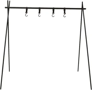 VANZACK Multi-functional Camping Tripod Clothing Organizer Portable Rack Strong Aluminum Easy to Carry