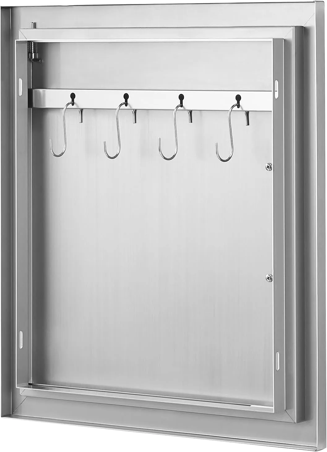 VEVOR BBQ Access Door 18W x 20H Inch, Vertical Single BBQ Door Stainless Steel, Outdoor Kitchen Doors for BBQ Island, Grill Station, Outside Cabinet