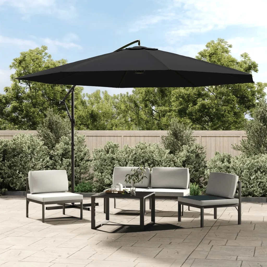 vidaXL Cantilever Umbrella Tilting Parasol Outdoor Umbrella Patio Sunshade