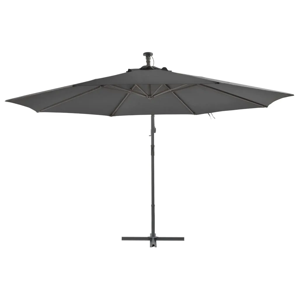 vidaXL Cantilever Umbrella Tilting Parasol Outdoor Umbrella Patio Sunshade