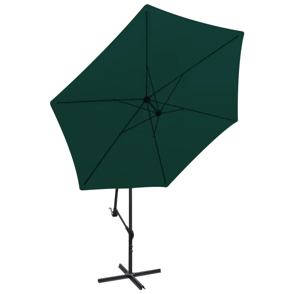 vidaXL Cantilever Umbrella Tilting Parasol Outdoor Umbrella Patio Sunshade