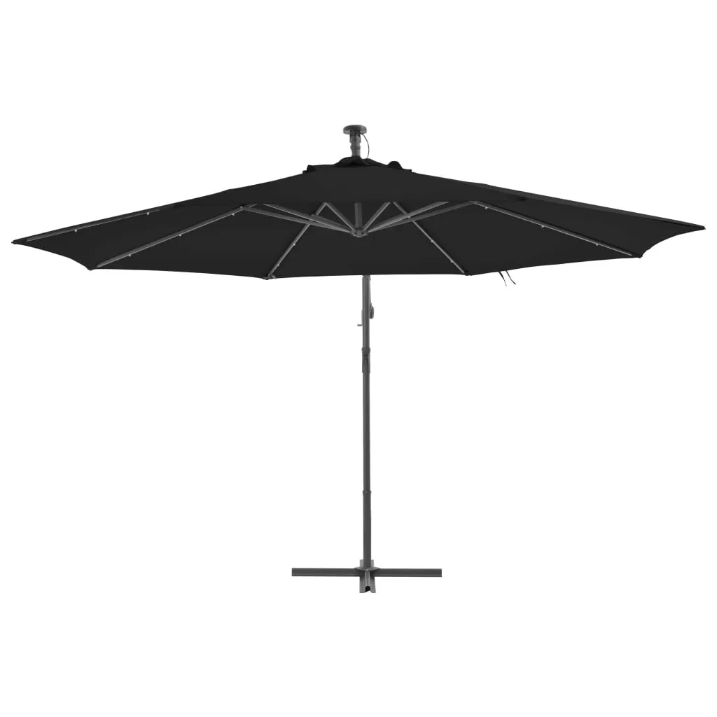 vidaXL Cantilever Umbrella Tilting Parasol Outdoor Umbrella Patio Sunshade