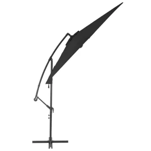 vidaXL Cantilever Umbrella Tilting Parasol Outdoor Umbrella Patio Sunshade
