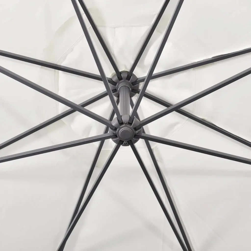 vidaXL Cantilever Umbrella Tilting Parasol Outdoor Umbrella Patio Sunshade