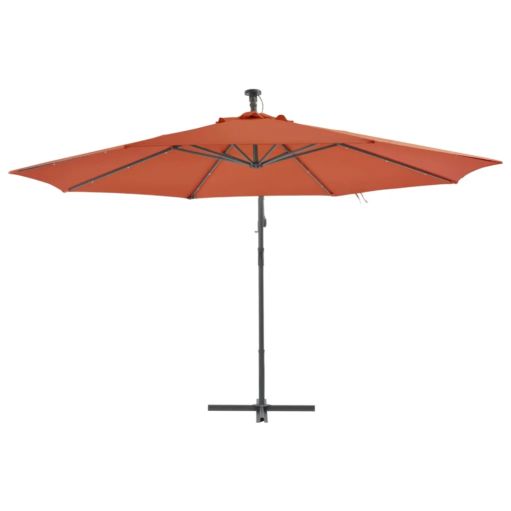vidaXL Cantilever Umbrella Tilting Parasol Outdoor Umbrella Patio Sunshade