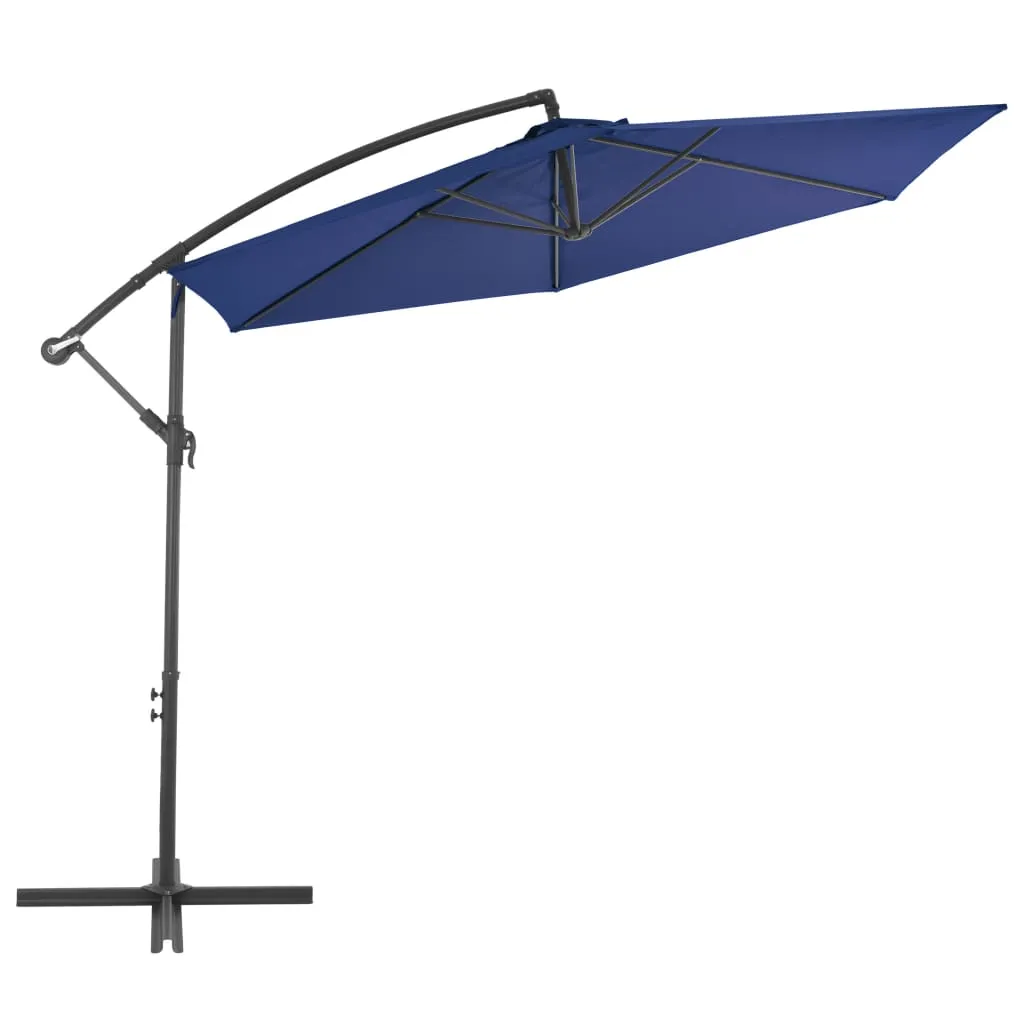 vidaXL Cantilever Umbrella Tilting Parasol Outdoor Umbrella Patio Sunshade