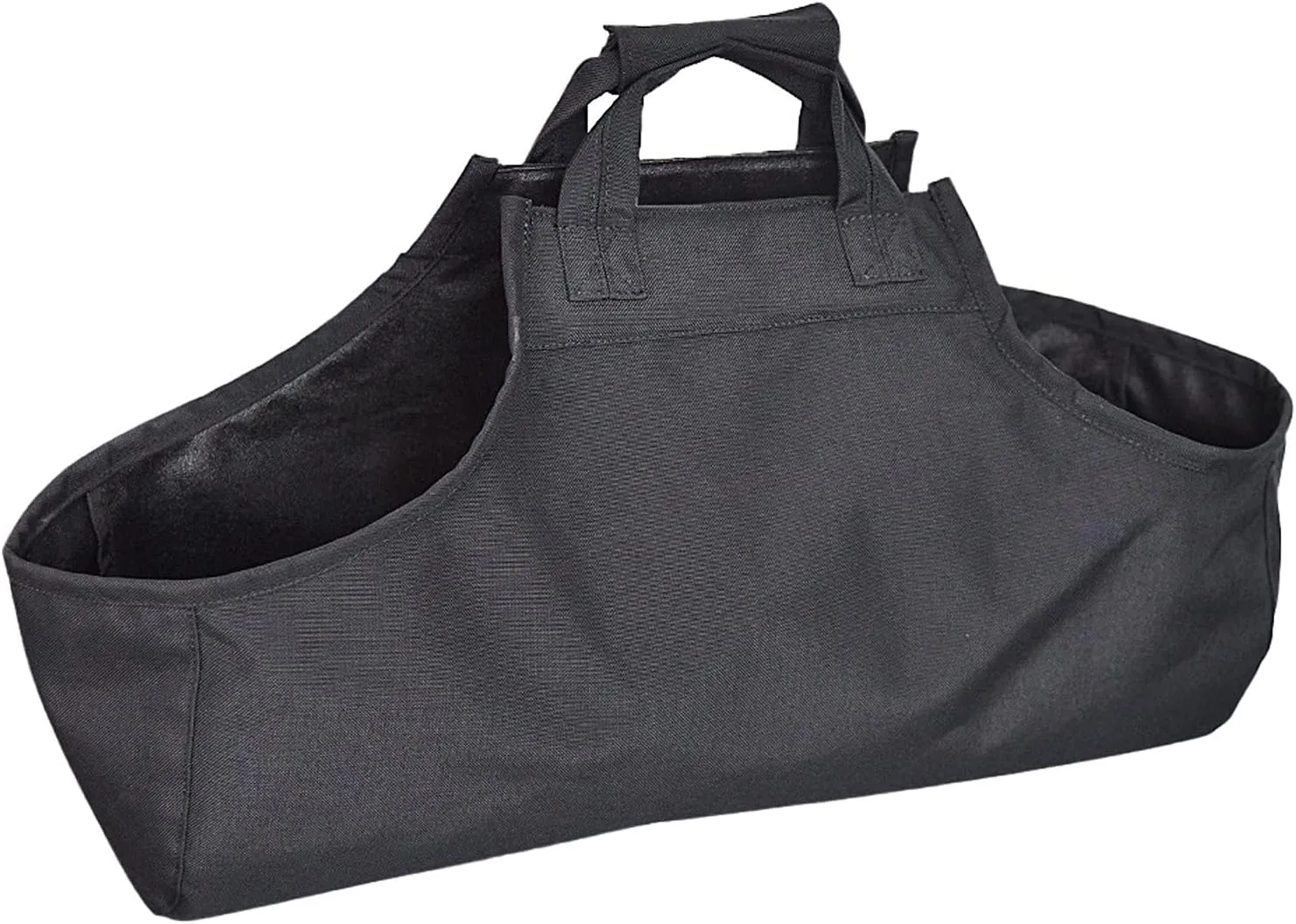 VIORED Firewood Bag Firewood Carrier Woodworker Storage Firewood Carrying Bag with Handle Handheld Foldable for Outdoor Camping Picnic BBQ Firewood Carry Firewood Basket