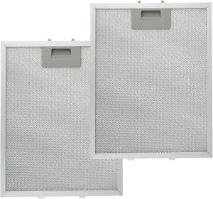W10169961A Range Hood Filter Replacement 5 Layer Aluminum Mesh Hood Grease Filter Fit for Whirlpool, Kitchen Aid, Jenn-Air Range Hoods(2PCS)