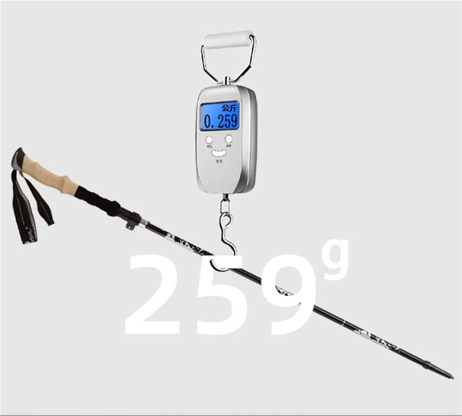 Walking Stick Hiking Poles Adjustable Trekking Poles Ultralight Lightweight Aluminum Alloy Walking Hiking Stick Hiking Gear Trekking Poles