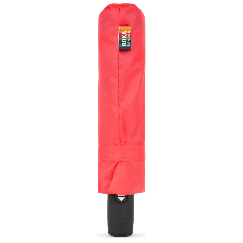 Waterloo Spring Bright Rainbow Recycled Nylon Umbrella