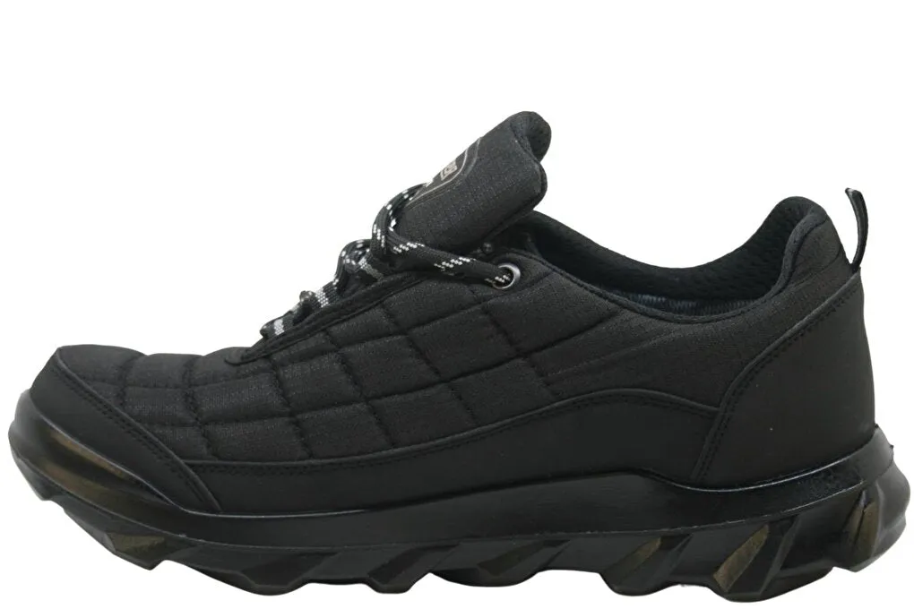 Waterproof Black Men's Shoes M7213TS