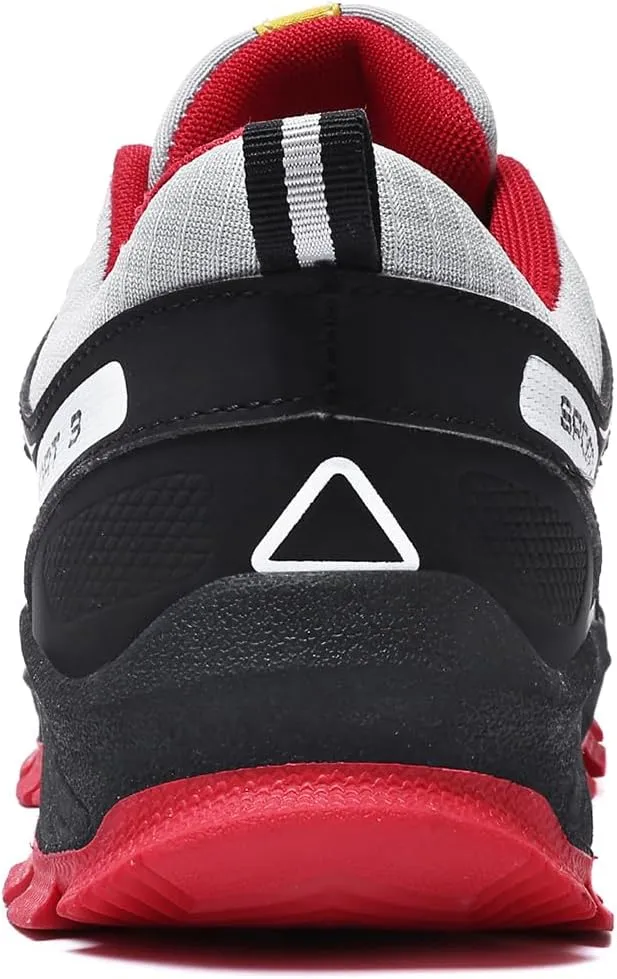 Waterproof Hiking Shoes Women Casual Lace-Up Non-Slip Lightweight Comfortable Running Tennis Fashion Sneakers for Women Walking Trekking Outdoor Shoes