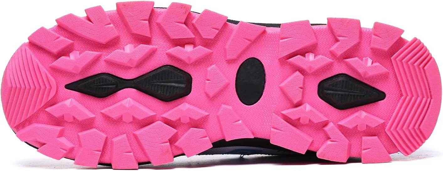 Waterproof Hiking Shoes Women Casual Lace-Up Non-Slip Lightweight Comfortable Running Tennis Fashion Sneakers for Women Walking Trekking Outdoor Shoes