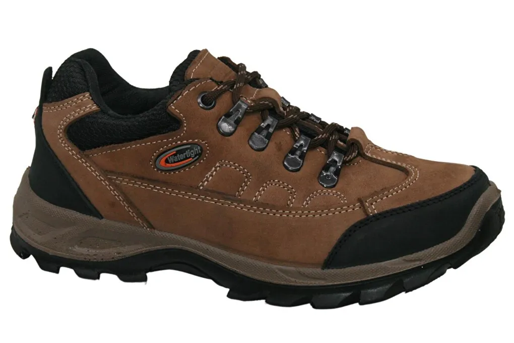 Waterproof Leather Brown Women's Outdoor Shoes G5537CKU