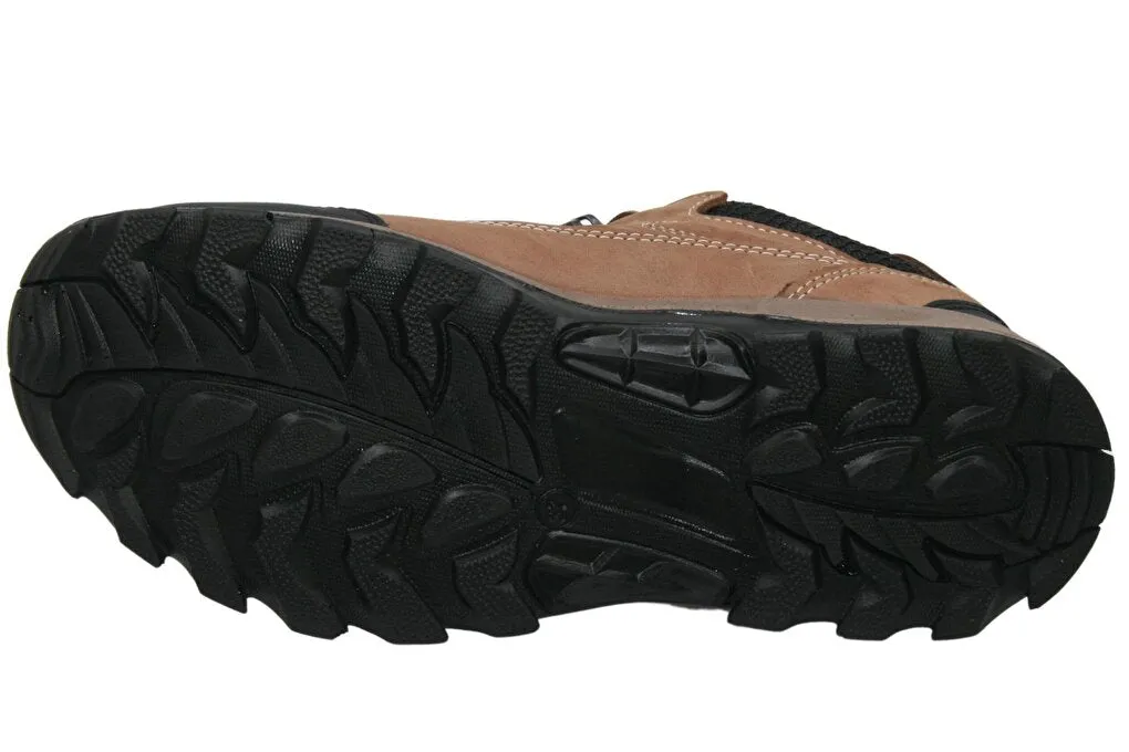 Waterproof Leather Brown Women's Outdoor Shoes G5537CKU