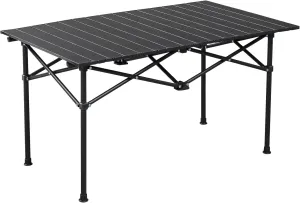 WEI WEI GLOBAL 37x20 Portable Folding Camping Table, Ultralight Collapsible Table Outdoor Camp Table, Portable Outdoor Picnic Table, Compact Camping Side Table for Travel Hiking, Camping