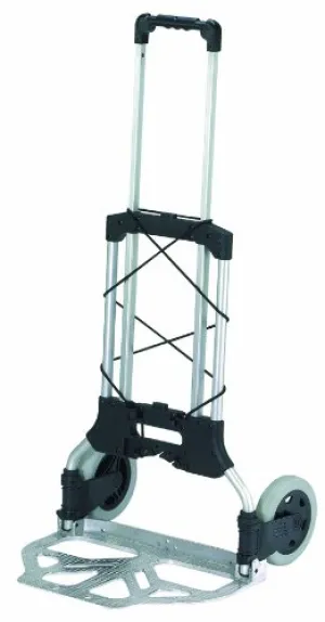 Wesco Industrial Products 220617 Aluminum Superlite Folding Truck, 175 lb. Capacity, 19" Width x 42" Height x 19" Depth