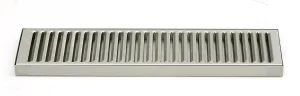 Wilbur Curtis Metal Drip Tray, 15” - Stainless Steel Food Service and Restaurant Drip Tray - DT-15 (Each)