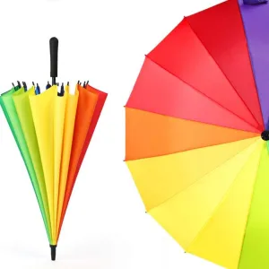 Windproof Vented Sun&Rain Travel Umbrella with Double Canopy - Windproof, Reinforced Canopy, Ergonomic Handle (Multiple Colors Available) (Color : A)