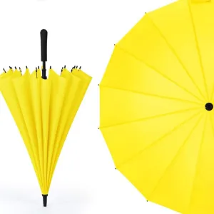 Windproof Vented Sun&Rain Travel Umbrella with Double Canopy - Windproof, Reinforced Canopy, Ergonomic Handle (Multiple Colors Available) (Color : B)