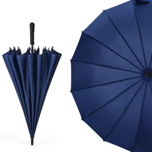 Windproof Vented Sun&Rain Travel Umbrella with Double Canopy - Windproof, Reinforced Canopy, Ergonomic Handle (Multiple Colors Available) (Color : J)
