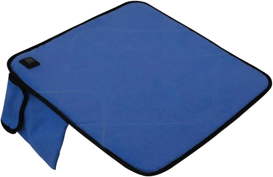 Winter Fishing Heated Seats Cushion Adjustable Temperature Portable Heated Seats Pad Bleacher for Outdoor Camping,Ski 4