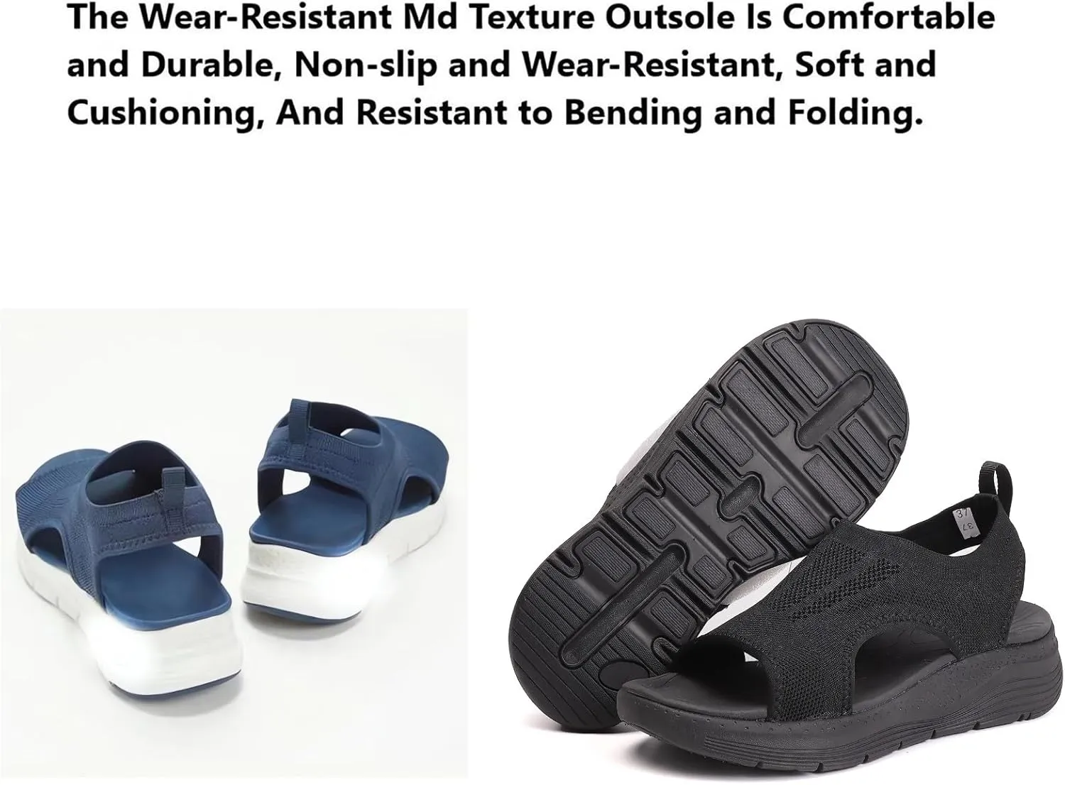 Women's Breathable Orthopedic Sandals Comfortable Walking Tennis Shoes Arch Support Wide Fit Plantar Fasciitis Sport Athletic Hiking Outdoor Active Summer Dressy Soft Mat Diabetic Sandals