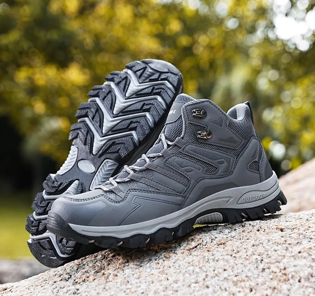 Women's Non-Slip Lightweight Hiking Boots Trekking Shoes with Arch Support Shock-Absorbing Comfortable Sole for Outdoor Climbing & Hiking Size US 4.5-11.5