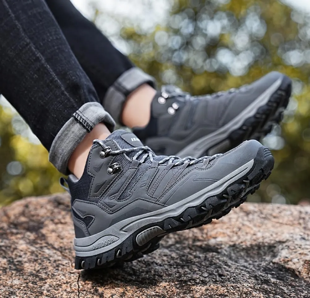 Women's Non-Slip Lightweight Hiking Boots Trekking Shoes with Arch Support Shock-Absorbing Comfortable Sole for Outdoor Climbing & Hiking Size US 4.5-11.5