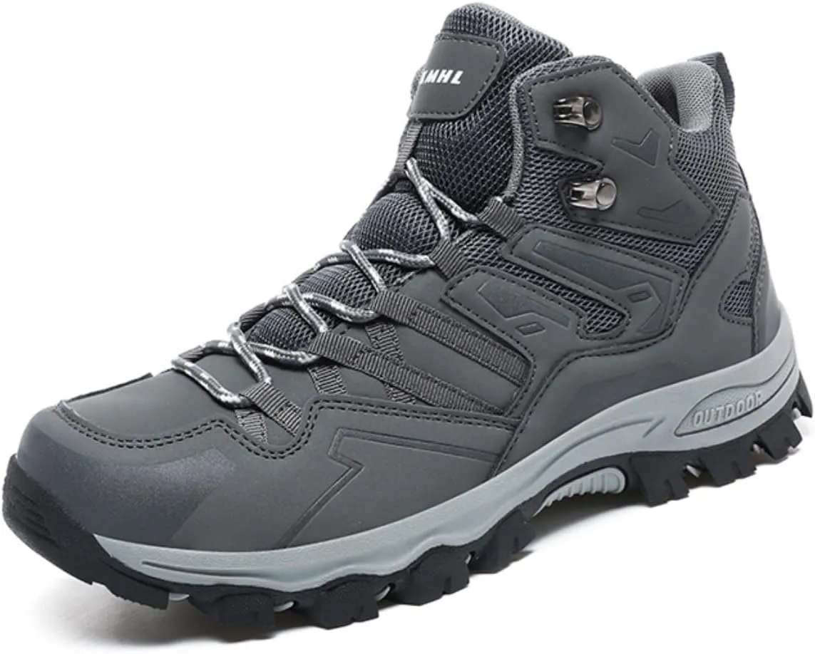 Women's Non-Slip Lightweight Hiking Boots Trekking Shoes with Arch Support Shock-Absorbing Comfortable Sole for Outdoor Climbing & Hiking Size US 4.5-11.5