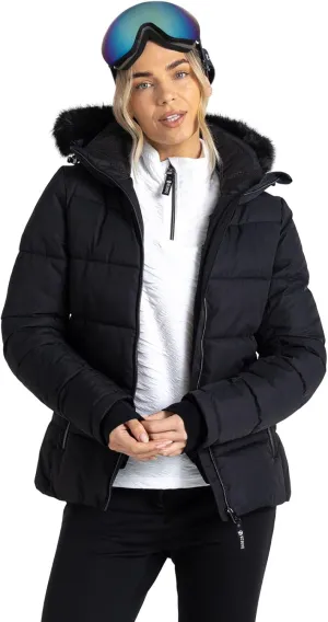 Womens/Ladies Glamourize IV Ski Jacket (6 US) (Black)