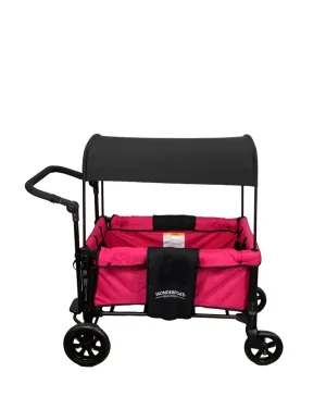 Wonderfold W1 Original Stroller Wagon, 2021, Fuschia Pink