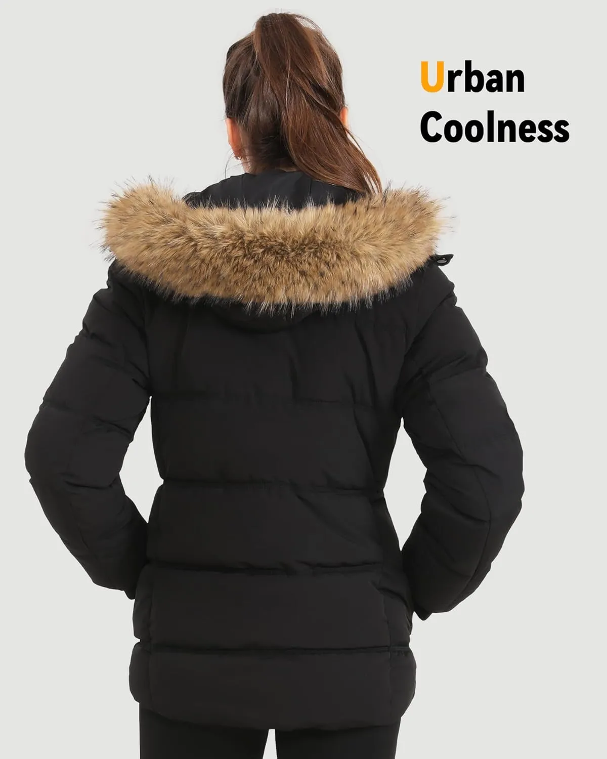Wulcea Graphene Heated Jacket For Women 12V 18400mAh Fast Charge With Large Capacity