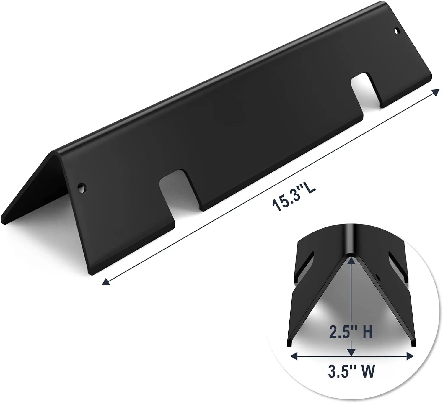X Home Flavorizer Bars Replacement for Weber Spirit 2 Grill with GS4 Grilling System, Spirit II E-210 Grill Parts, Replace Part# 67045, Porcelain-enameled, 3-Pack