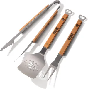YouTheFan NFL Classic 3PC BBQ Grill Set