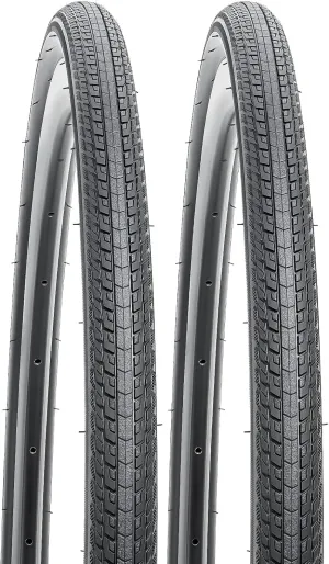 YUNSCM 2-PCS 700C Road Bike Tires 700x35C / 37-622 Compatible with 700x33C 700x34C 700 x 35C 700x36C 700x37C Bike Bicycle Tires (Y-972)