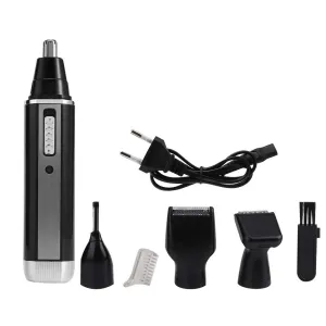 Zetiling Multi-functional 4 In 1 Electric Nose Hair Eyebrow Trimmer Clipper Rechargeable Shaver Men's Grooming Kit